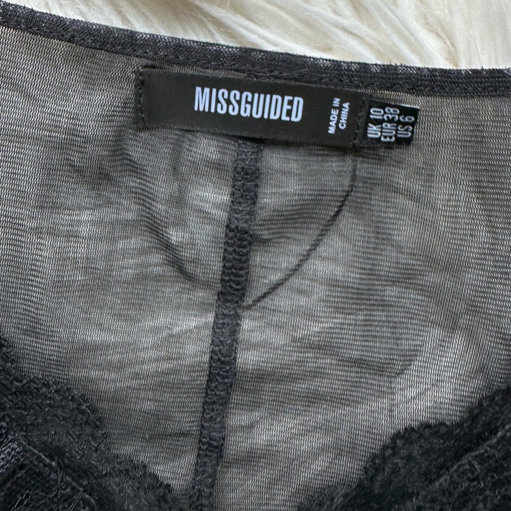 Missguided sheer lace bodysuit - Picture 9 of 12